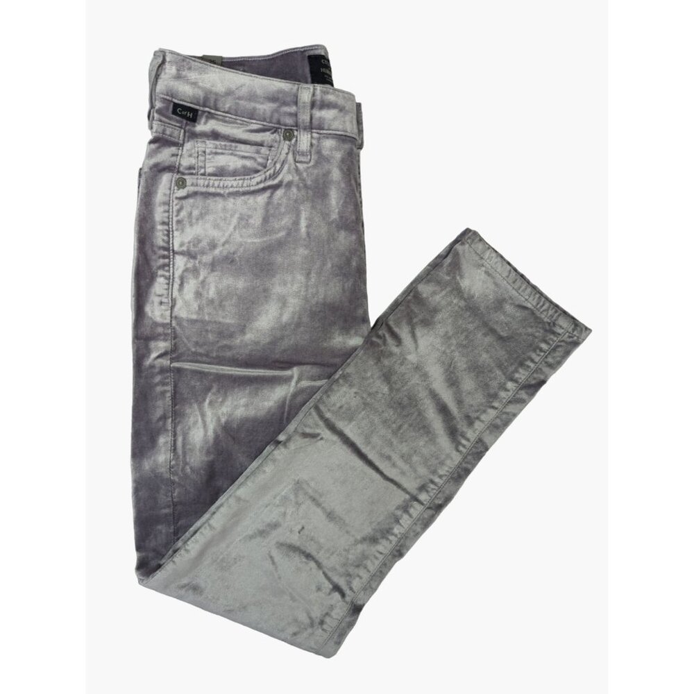 Citizens Of Humanity Size 25 Olivia High Rise Slim Ankle Velvet Stretch Pants
